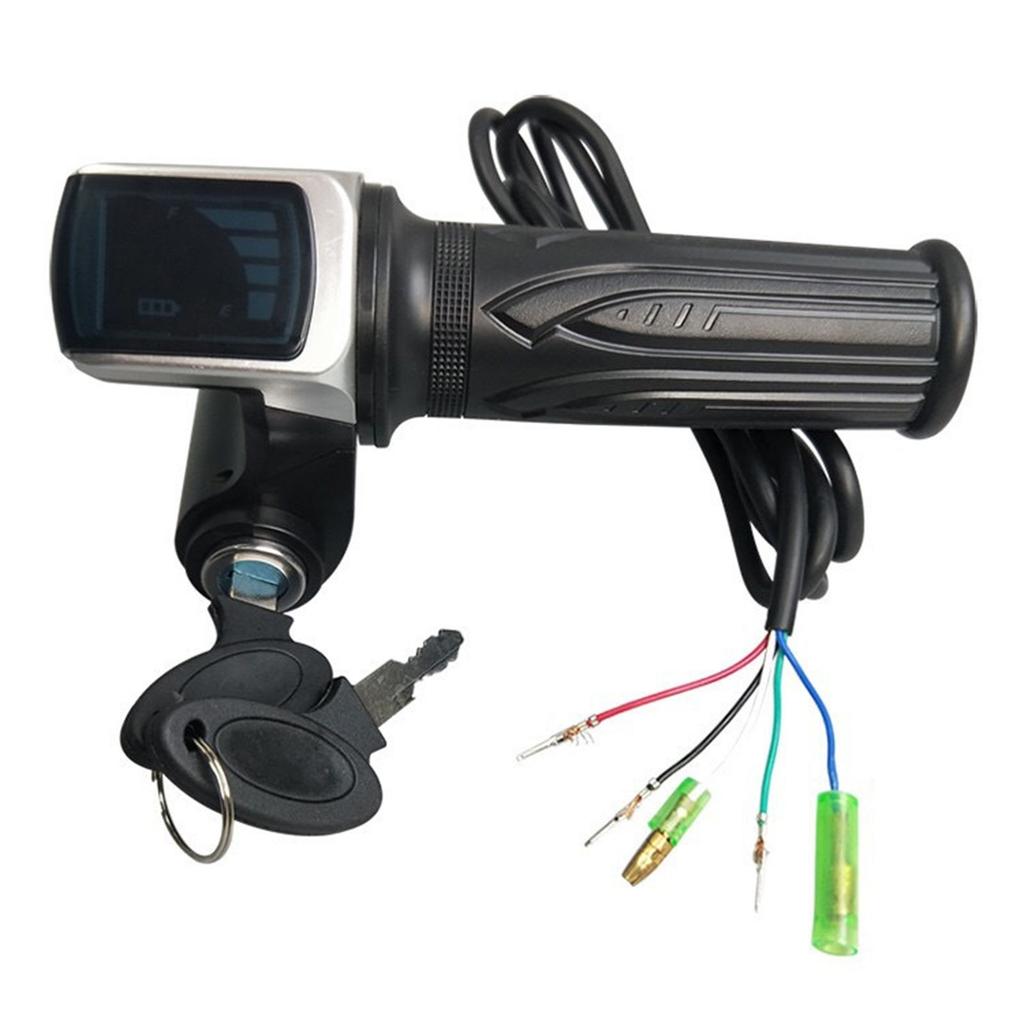 Elektrické kolo Plynová rukojeť Poloviční otočná rukojeť akcelerátoru Pohodlný plyn pro dojíždění a volný čas