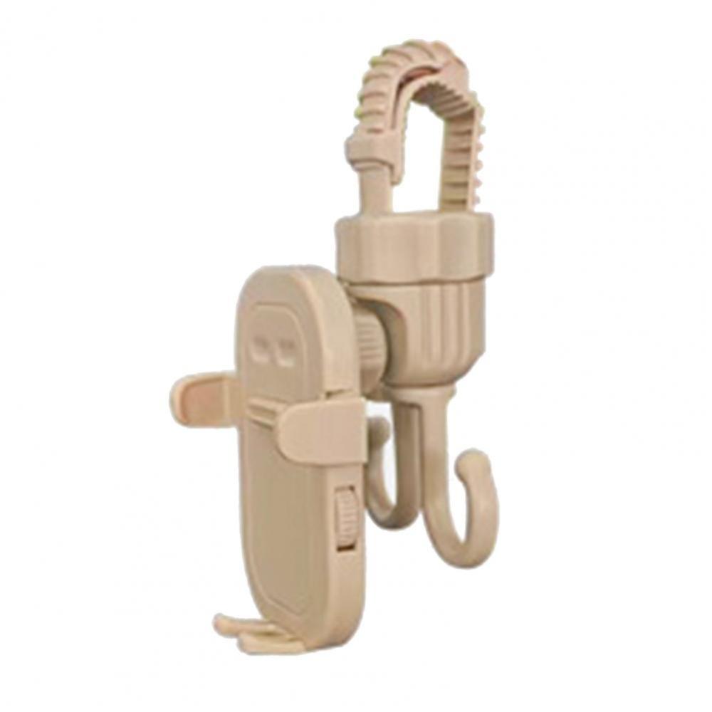 

Стабильный держатель для телефона на коляску 2 в 1 Регулируемый крючок для покупок на коляску Аксессуары для инвалидной коляски Khaki Style A