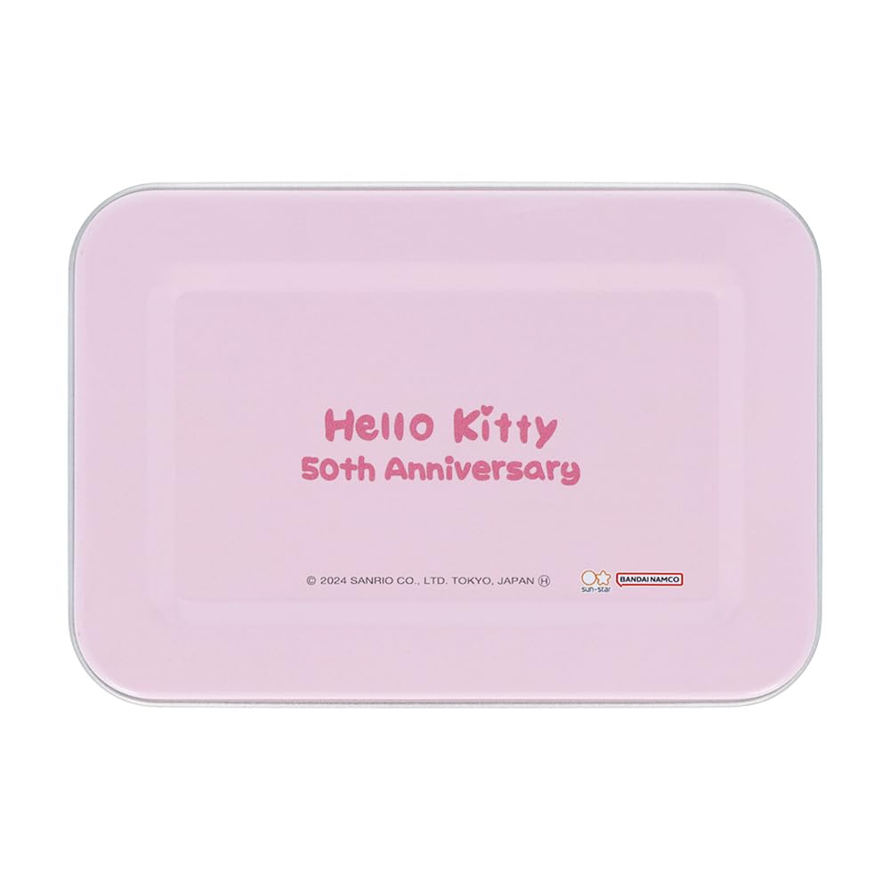 Sunstar Stationery Sanrio Character Hello Kitty 50th B S2843722 Stickers, Case, Anniversary, Pattern,