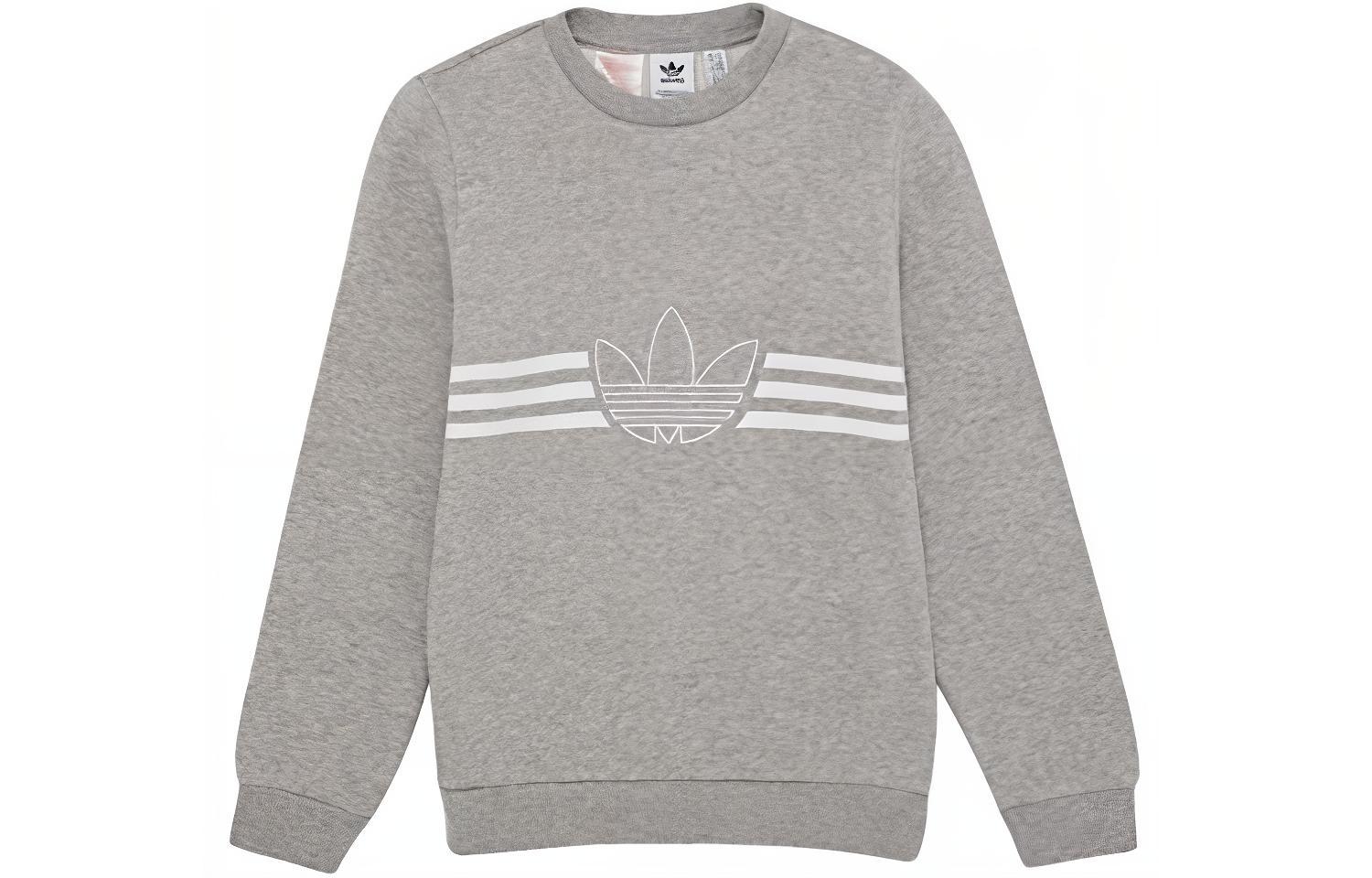 Adidas Originals Sweatshirt Gray Kids  ED7856 128
