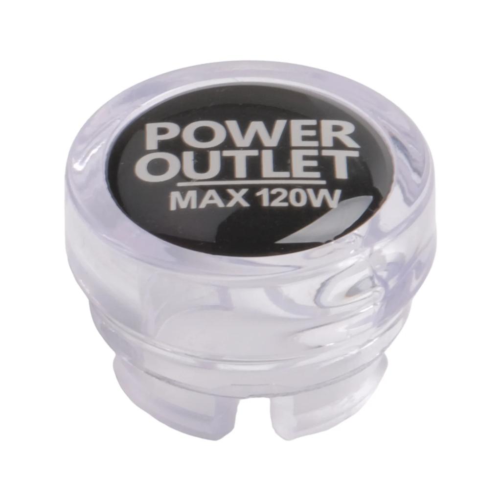 Dust Plug Power Outlet Effective Protection Features High Universality Fitment Note Vehicle Accessories Button Cap Red