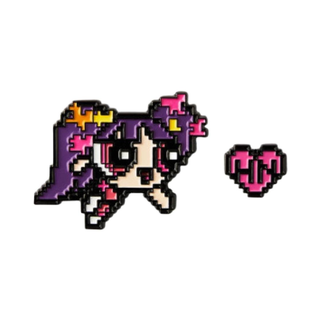 Newjeans x The Powerpuff Girls Metal Pin Badge Hanni ONE SIZE