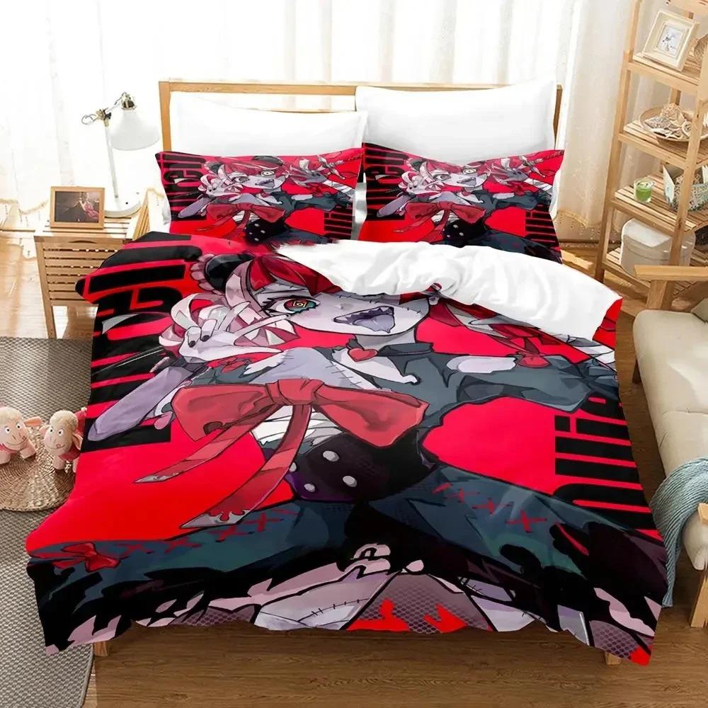 Anime Kureiji Ollie KUREIJI OLLIE Sängkläder Pojkar Flickor Dubbelsäng Queen Size Påslakan Örngott Säng Barn Vuxen Hemtextil
