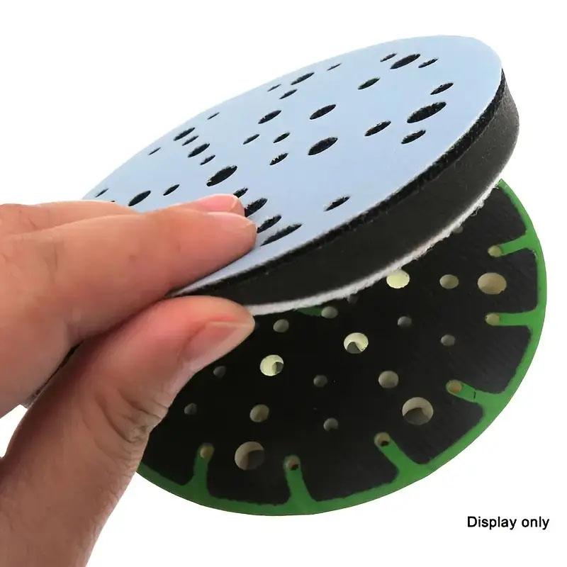 1PC Soft Interface Pad 6 Inch 150mm 48 Holes Buffer Sponge for Sanding Pads Automobiles Motorcycles Abrasive Tools and Wood