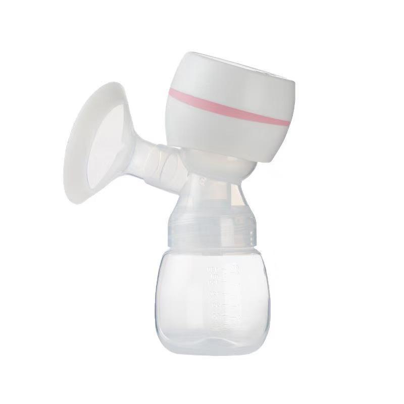 

High Suction Electric Breast Pump with Postpartum Massage, Silent Operation, and Comfort Design персиковый