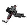 Gravity Mobile Phone Holder Automatic Clamp For Car Dashboard CD Slot Mount
