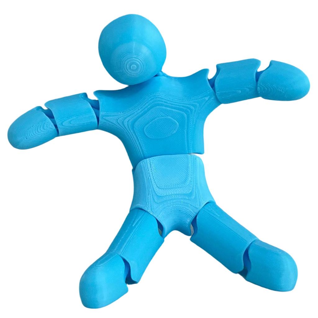 Poseable Doll Stress Toy for Kids and Adults
