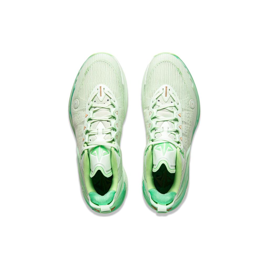 New LINING JB2 Basketball Shoes Men Low Top Ethereal Fruit Green ABAT081-38