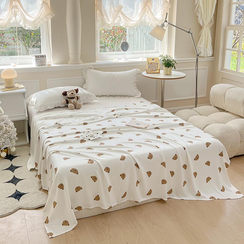 

Latest Printed 100% Bamboo Summer Blanket Pure Natural Plant Breathable Cooling Blankets Gentle Skin-friendly Summer Duvet Comforter 90x100cm