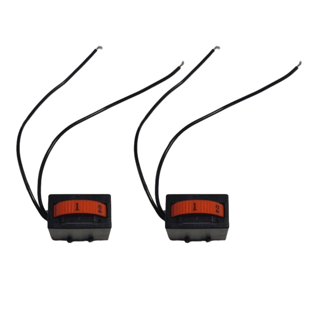 2 Stück Schalter Elektrische Geschwindigkeiten Schalter Werkzeuge Controller Ein-Aus Zubehör Zubehör Armaturen Poliermaschine