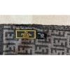 Used 00's Vintage FENDI Zucca Pattern Wool Muffler Stole