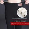 Northeast Women's High-Waist Wool Leggings: Thick Fleece Lined, Plus Size, Tummy Control, Warm Pants for Autumn/Winter