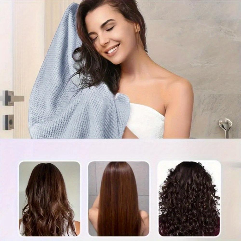 Women's Stretch Hair Drying Towel - Absorbent,unscented,with Elastic Band for More Convenient Use,ideal for Bathroom Products