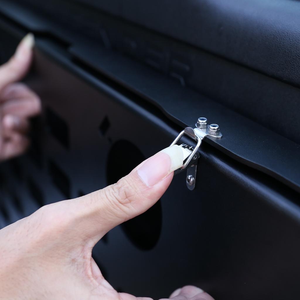 For Land Rover Defender 110 2004-2025 Aluminum Alloy Car Tailgate Tray Rack Cargo Luggage Rack Foldable Storage Rack Accessories