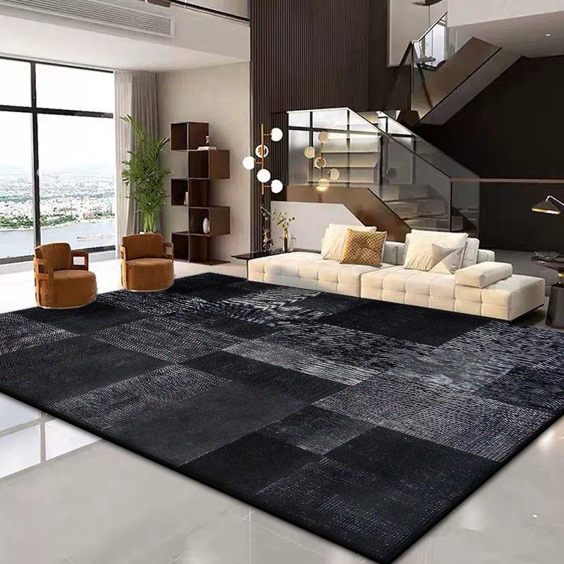 Nordic Easy Clean Carpet Living Room Decoration Large Area Sofa Area Rugs Non-slip Bedroom Lounge Soft Home Floor Mat Washable