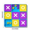 Nine Palace Grid Xo Well Shaped Chessboard Early Education Desktop Game Training Logical Thinking Children'S Puzzle Toy