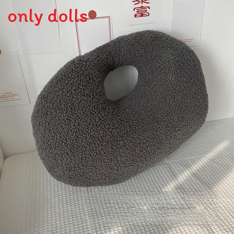 

Modern Minimalist Plush Cushion With Pp Cotton Fill For Living Room Decor Gray Green
