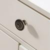 Elegant Drawer Handles Black Handles Modern Antique Knobs Set Of 4pcs Diameter: Approx. 24mm Elegant Design Hard Zinc Alloy