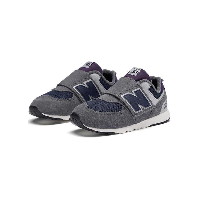 New Balance Toddlers Dark Grey Low Top Walking Shoes Versatile Comfortable Toe Protected Wear Resistant NW574KGN