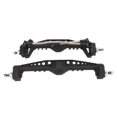 2pcs Climbing Car Front Rear Axle Steel RC Car Axle Housing for Axial 110 Capra 1.9 UTB Crawler