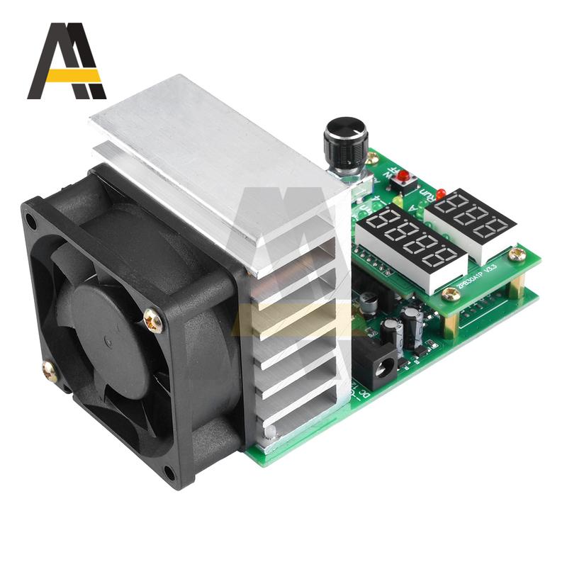 110W 60W 30V 0~9.99A Constant Current Electronic Load LCD Display Discharge Battery Capacity Meter Tester Board Monitorin Module