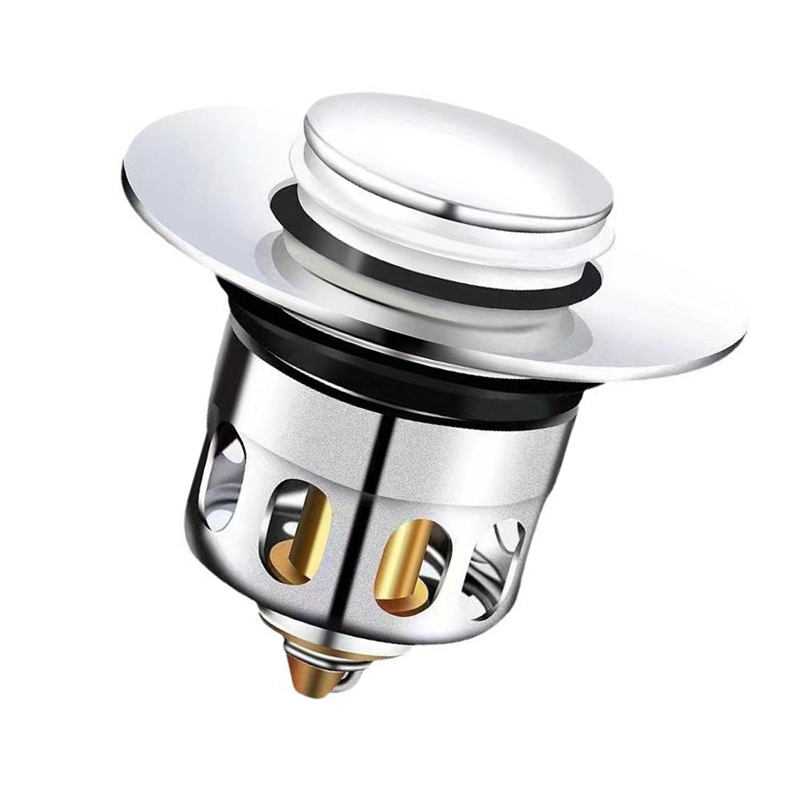 

Фильтр для раковины с быстрым сливом, заглушка для раковины с крышкой для предотвращения запаха, ловушка для волос для раковины, модернизация для раковин и ванн