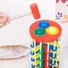 Children's Wooden Knocking Ball And Ladder Early Education Puzzle Toy