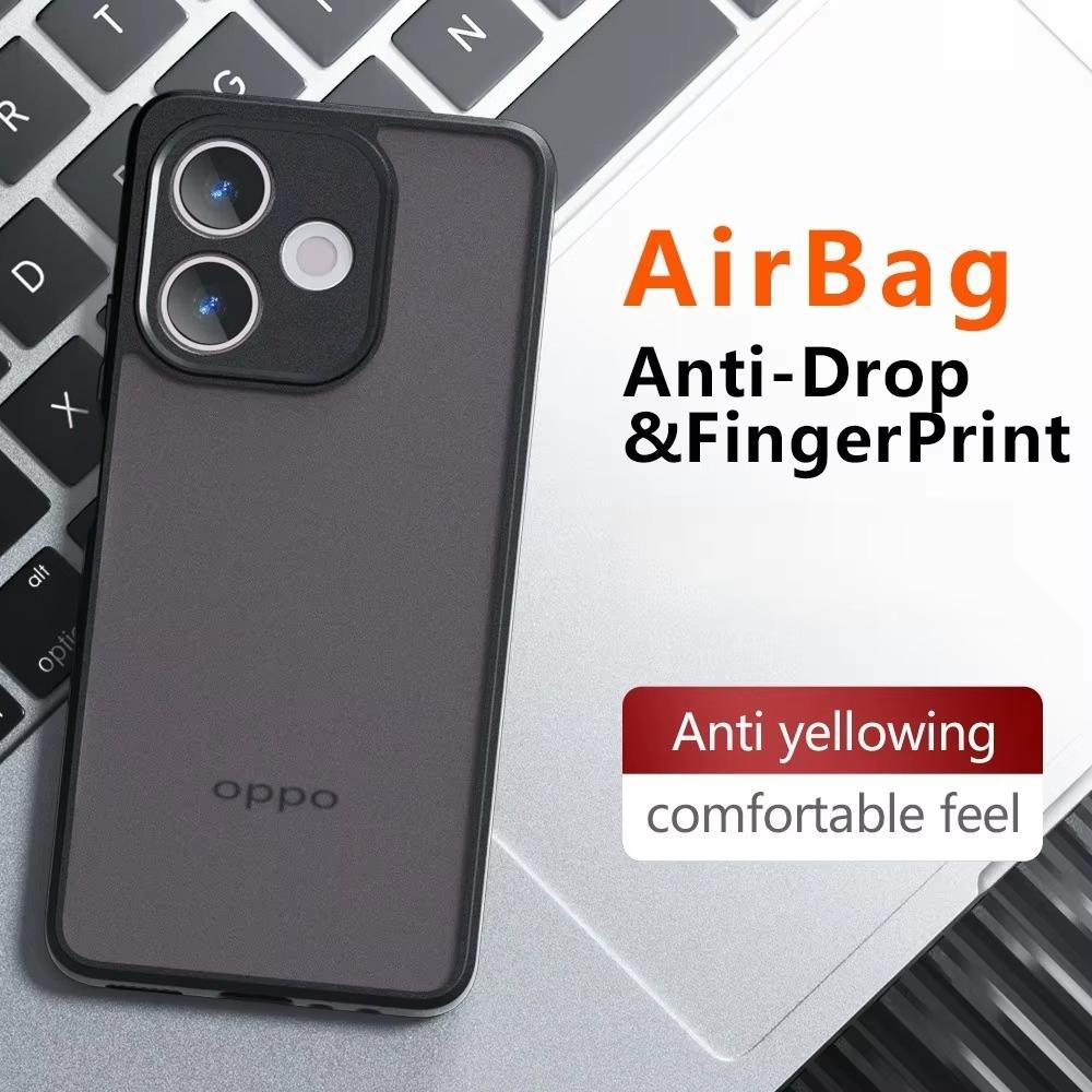 Matte Cover for OPPO A5 Pro Case Ultra Thin Translucent & Clear Full Protection Shockproof Funda for OPPO A5 Pro Capa
