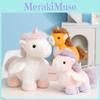 בובת פרווה חד קרן My Little Pony עם מילוי כותנה רכה מסוג PP למתנת יום הולדת לילדים דמויות כלולות)