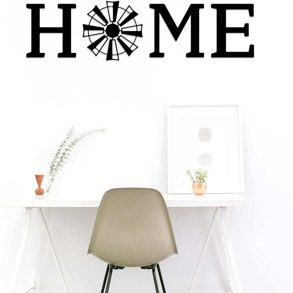Farmhouse Home Signs Ideal Gift Aesthetic Home Letters Wall Art for Laundry Rooms Living Room Dining Room Hallways Entryway