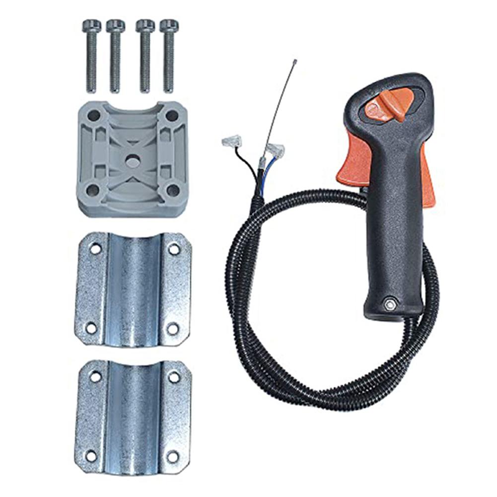 Throttle handle switch bracket for FS75 For FS80 FS85 trimming machine throttle cable replacement compatible with garden tools
