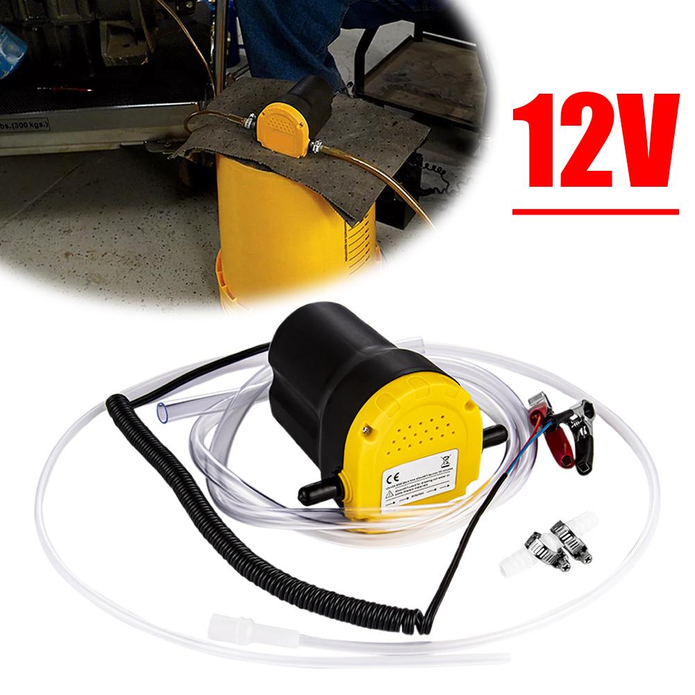 12V Car Oil Suction Pump Diesel Fluid Sump Extractor Scavenge Fuel Transfer Suction Boat Motorbike Electric Car Oil Pump