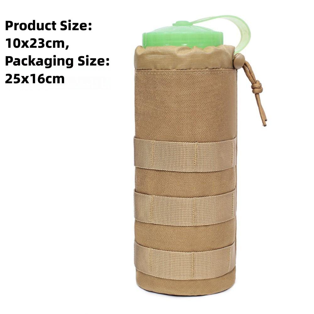 Drawstring Camouflage Kettle Carrier Adjustable Bottle Bag Sports Water Bottles Pouch  Outdoor