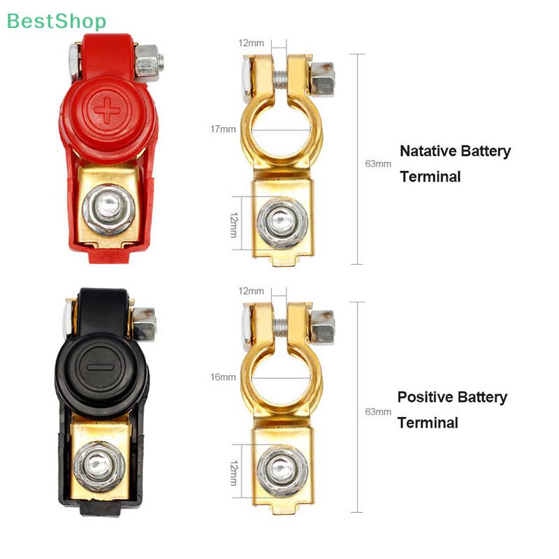 Battery Terminal Connector Clamps for Car Auto Truck Terminal Battery Quick Release Connector Clip Accessories 2Pcs
