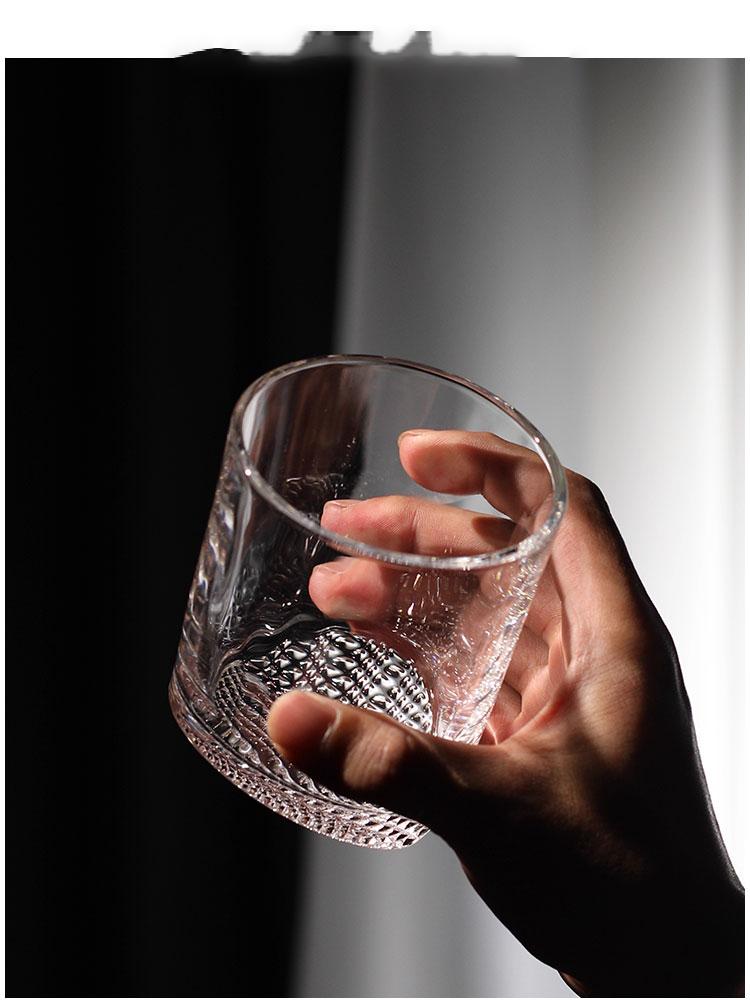 Leaning Tower Cup Vintage Ltalian-style Whiskey Glass Designer Creative Glass Retro Liquor Cup