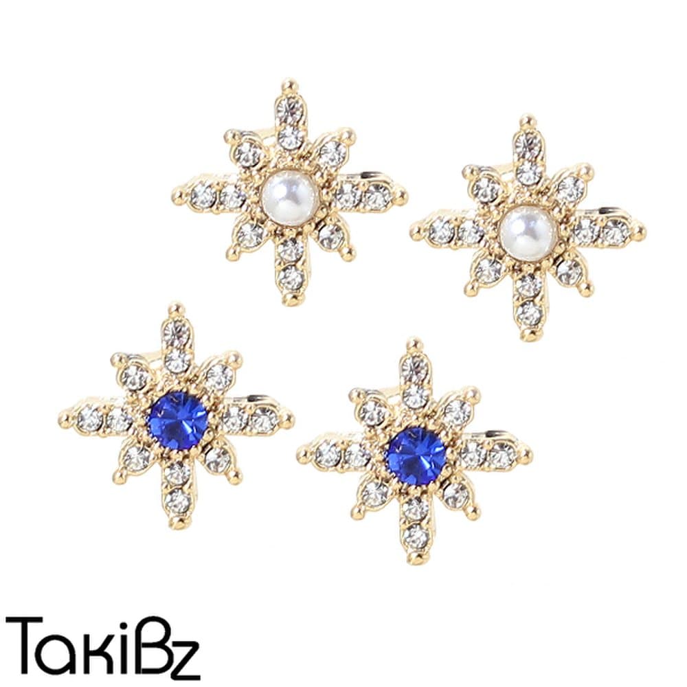 [Takibz] Brilliant Earrings (Silver Pin)