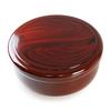 Matsuri no Eemon 10.5 Tea Caddy, Zelkova Wood Grain, Kishu Lacquerware