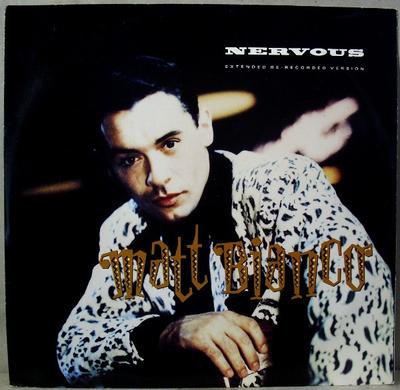 12inch Record MATT BIANCO - Nervous (Extended Re-Recorded Versi YZ328T,2472670 WEA 1989 UK Dance & Electronica Used