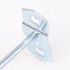 5Pcs Square Hole Board Hook Pegboard Hooks Shelf Metal Hook Garage Pegboard Hanger Wall Mount Storage Rack