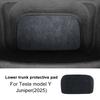 Flannel Front Rear Trunk Mats For Tesla Model Y 2025 Model Y Juniper Anti-slip Pads Protective Cover Cargo Liner Tray Floor Mat