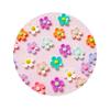 100 Pieces 20MM Resin Flower Daisy Cabochons Colorful Flatback Resin Sunflower Beads No Hole for Jewelry Making Scrapbooking DIY