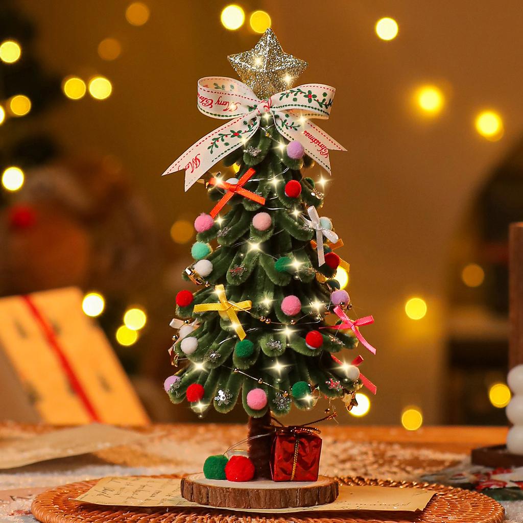 Christmas Tree Desktop Ornaments Festive Christmas Tree Decoration Children'S Christmas Gifts High-Quality For Office Special