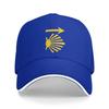 Camino De Santiago Pilgrim Yellow Arrow Scallop Cross Sandwich Hat Adult Baseball Caps Hats Adjustable Snapback Caps Sun Hats