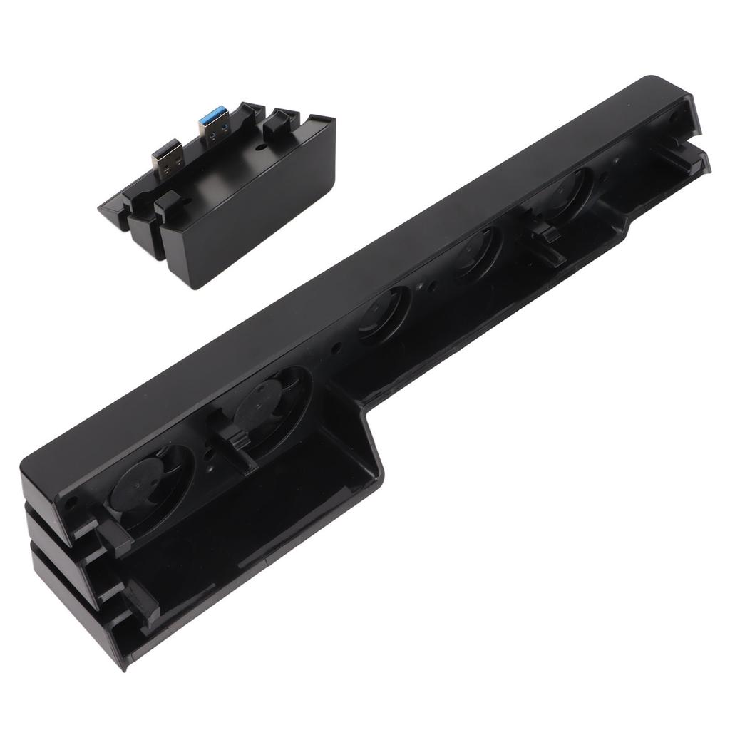 Game Cooling Fan 5 Fan Automatic External Gaming Console USB Cooler with HUB for PS4 Pro