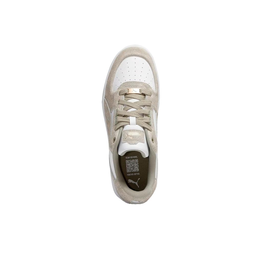 Puma Caven 2.0 Lux Suede Distressed Men Sneakers Grey White Lux-Army 405399-01