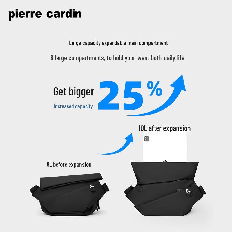 Pierre Cardin Men's Trendy Crossbody Bag
