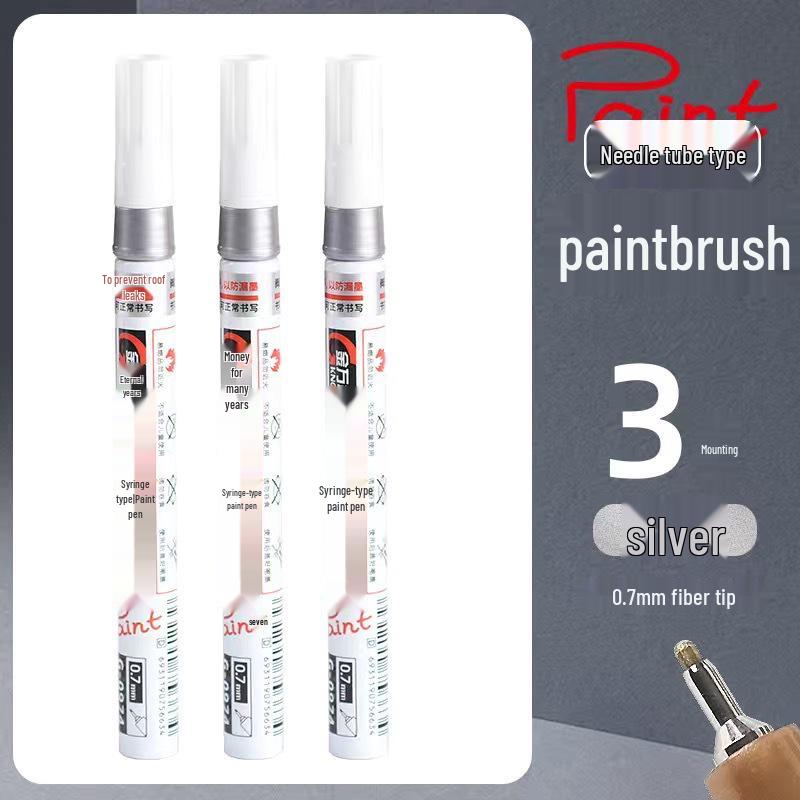 Jin Wannian Oil-Based Waterproof Touch-Up & Marking Pen for Metals