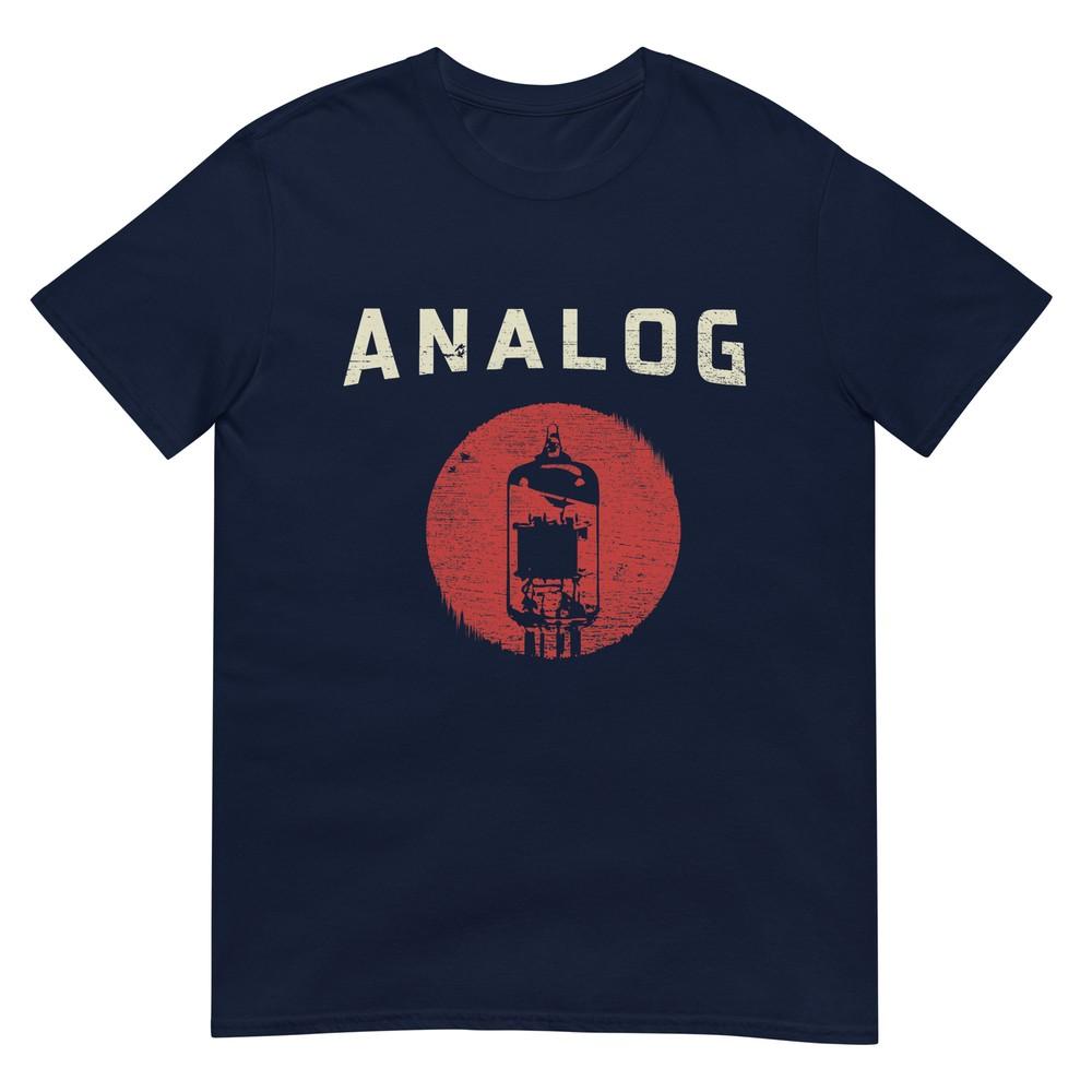 Vacuum Tube Amp Analog Vintage Retro 80s 90s T Shirt Tshirt S