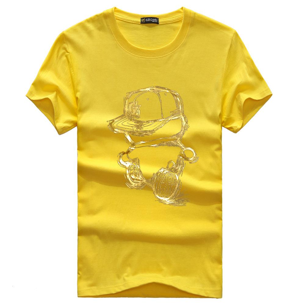 HNXC Men's Fashion Casual Summer Spring O-Neck Short Sleeve Blouses & Shirts Classic Exquisite