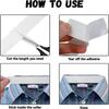 Disposable Self-Adhesive Collar Anti-Dirty Tape, Breathable Sweat-Absorbent Guard Sticker, Cuff Fixing Tape for Daily Clothing Protection